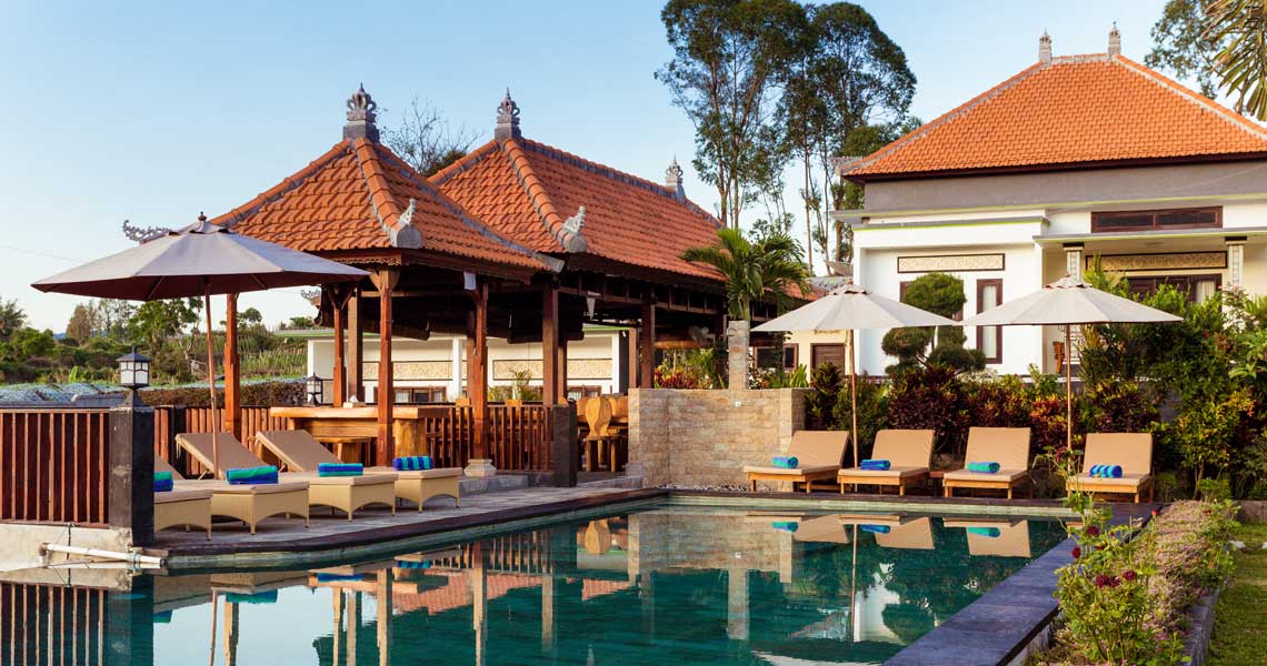Swimming Pool Kintamani Villa Bali